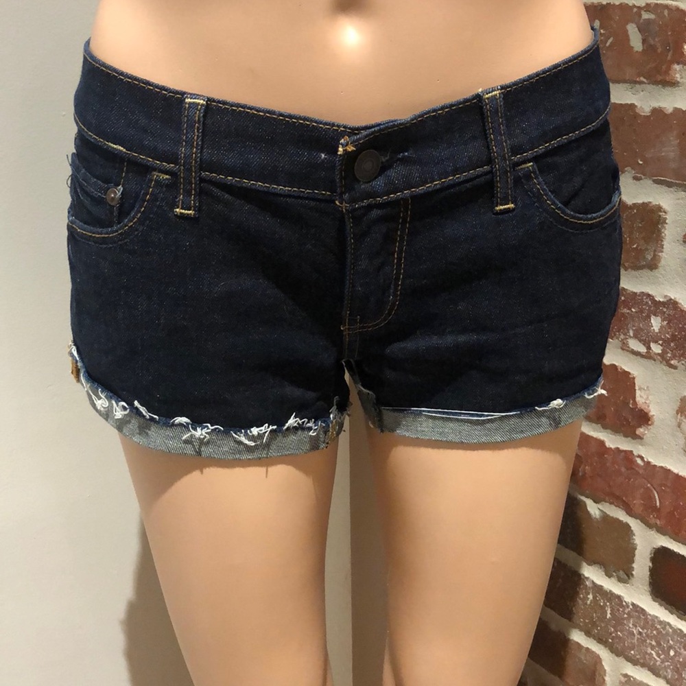 Abercrombie blue Jean shorts size 2